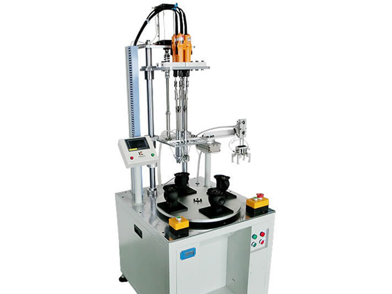 Multi Axises Rotary Platform Screw Fastening Machine